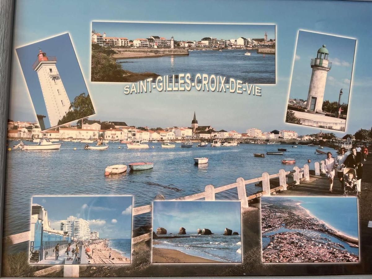 Appartement 2 Pieces Avec Balcon Et Parking A Saint-Gilles-Croix-De-Vie - Fr-1-224-39 Buitenkant foto